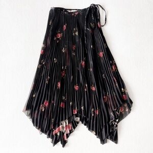 WILFRED Floral Pleated Skirt